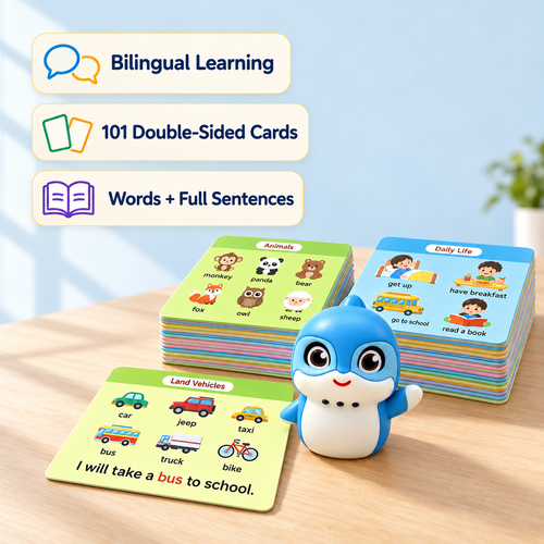 The Talking Dolphin That Helps Your Toddler Form Sentences — With Sentence-Driven Cards