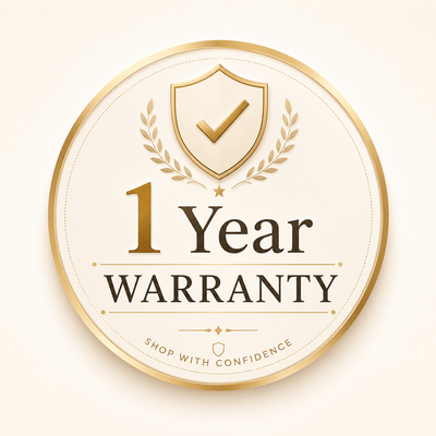 1 Year Warranty