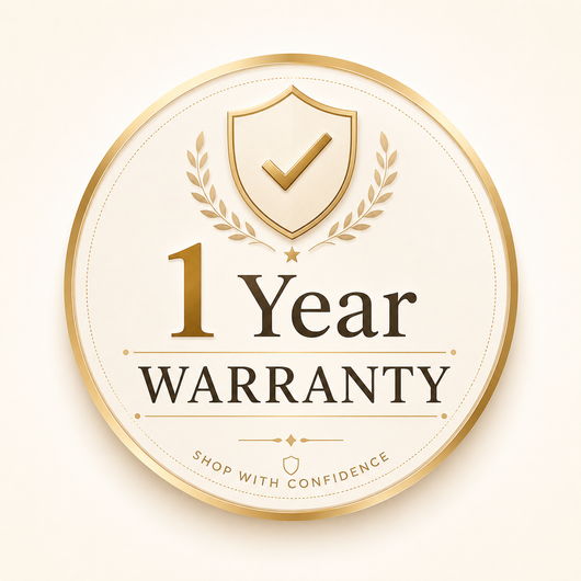 1 Year Warranty