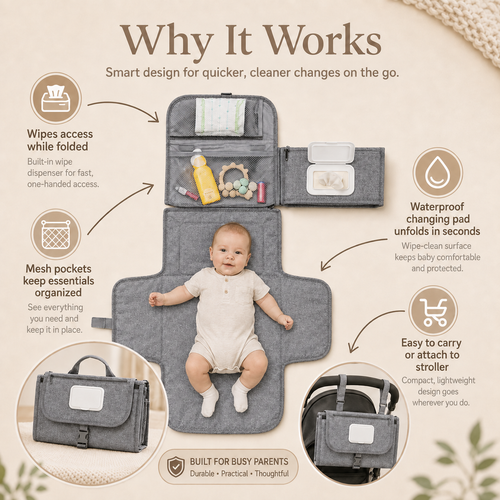 Handle Any Diaper Change in Under 60 Seconds