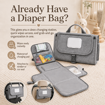 Handle Any Diaper Change in Under 60 Seconds