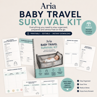 Aria Baby Travel Survival Kit