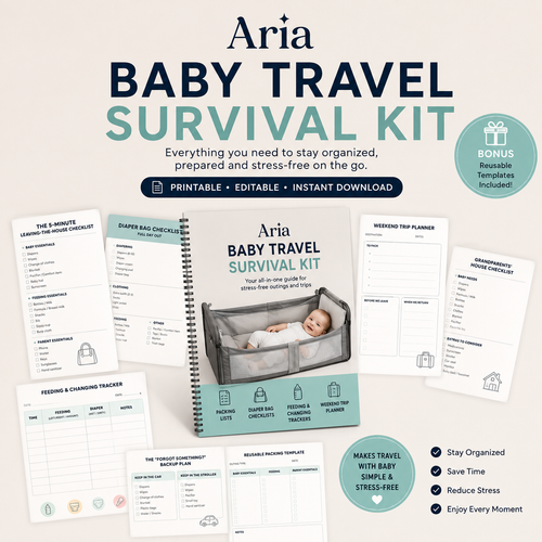 Aria Baby Travel Survival Kit