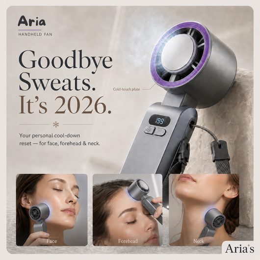 Aria's HandHeld Fan