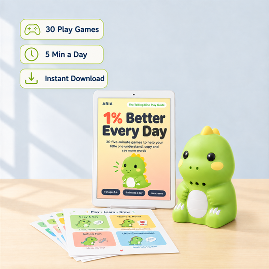 1% Better Every Day: the Talking Dino Play Guide