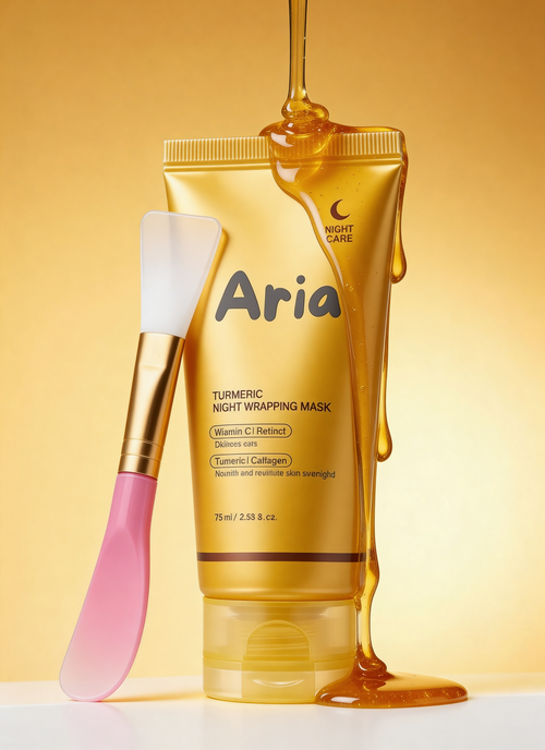 Aria's Kojic Acid Turmeric Night Wrapping Mask