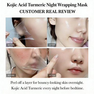 Aria's Kojic Acid Turmeric Night Wrapping Mask