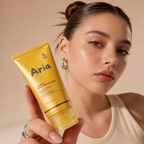 Aria's Kojic Acid Turmeric Night Wrapping Mask