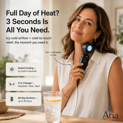 Aria's HandHeld Fan
